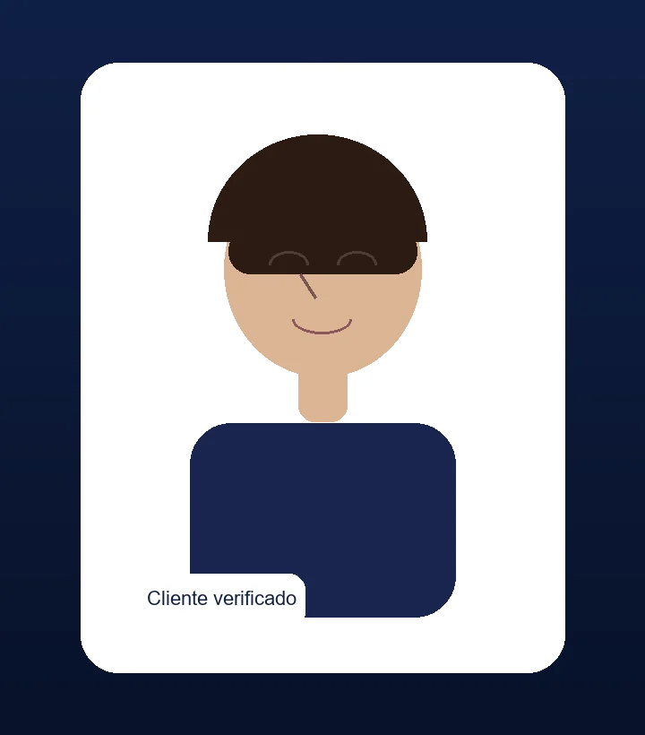 Retrato profesional corporativo de cliente satisfecho de Fanmarketeros