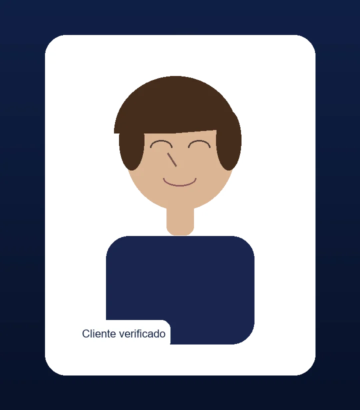 Retrato profesional corporativo de clienta satisfecha de Fanmarketeros